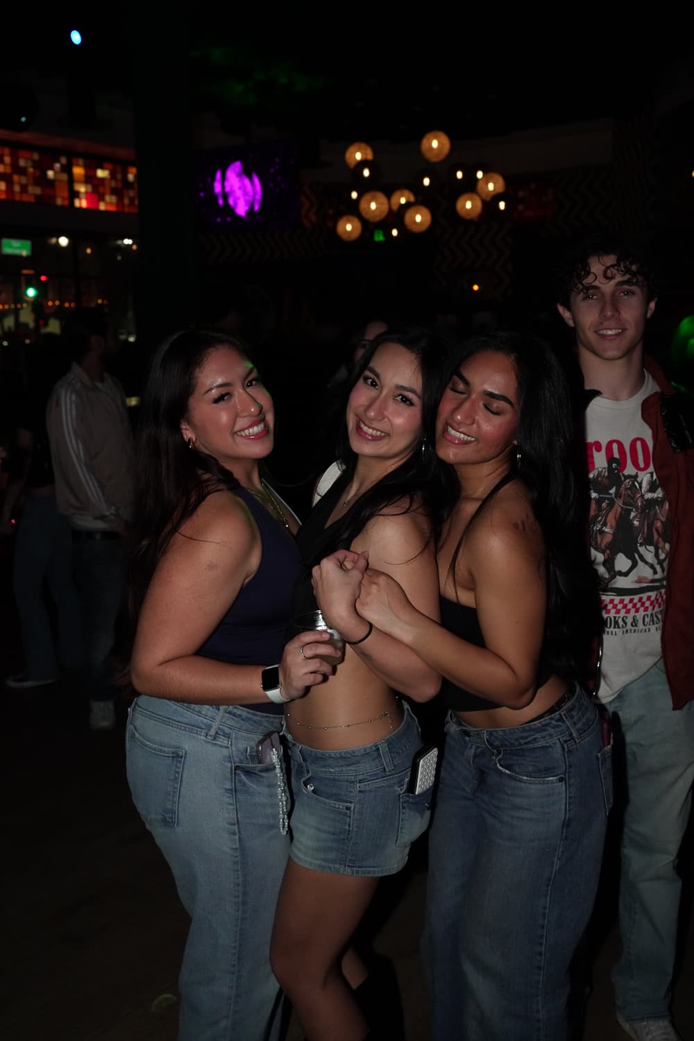 Friends at the Venue