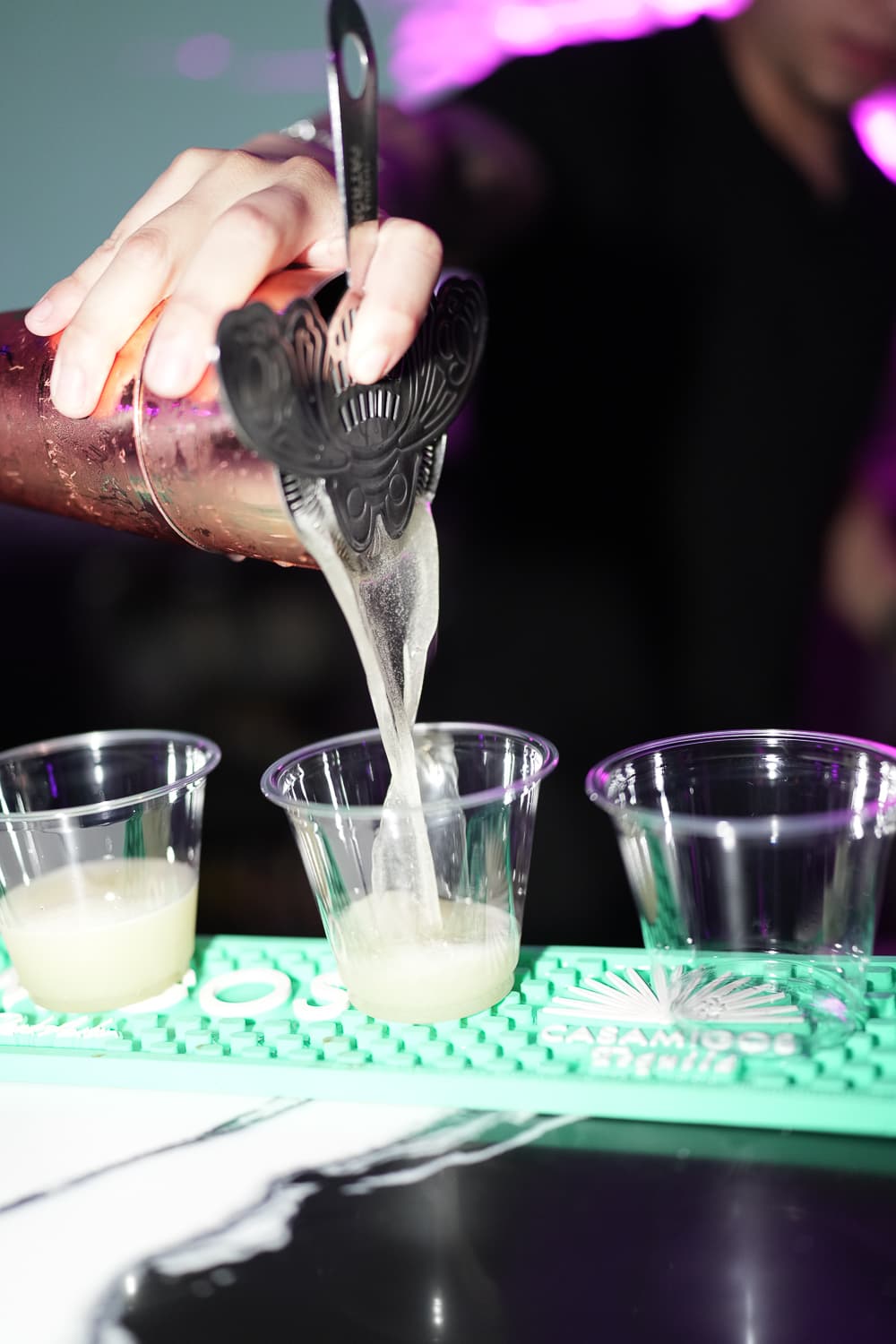 Bartender Pouring Shots