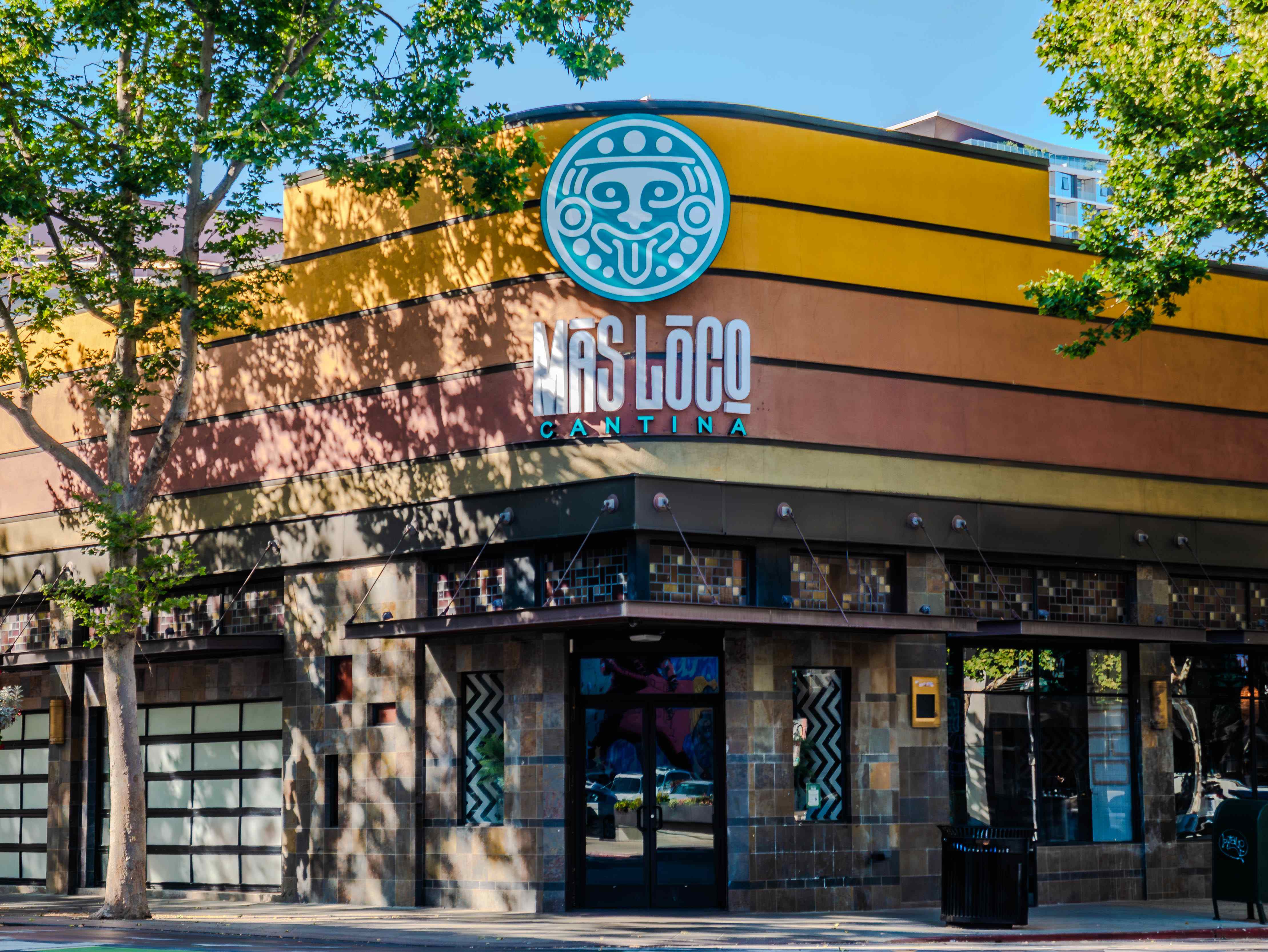 El Cabron Venue - Dining Area with Neon Sign